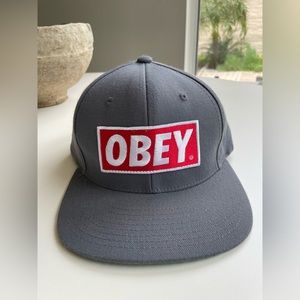Obey snap back hat